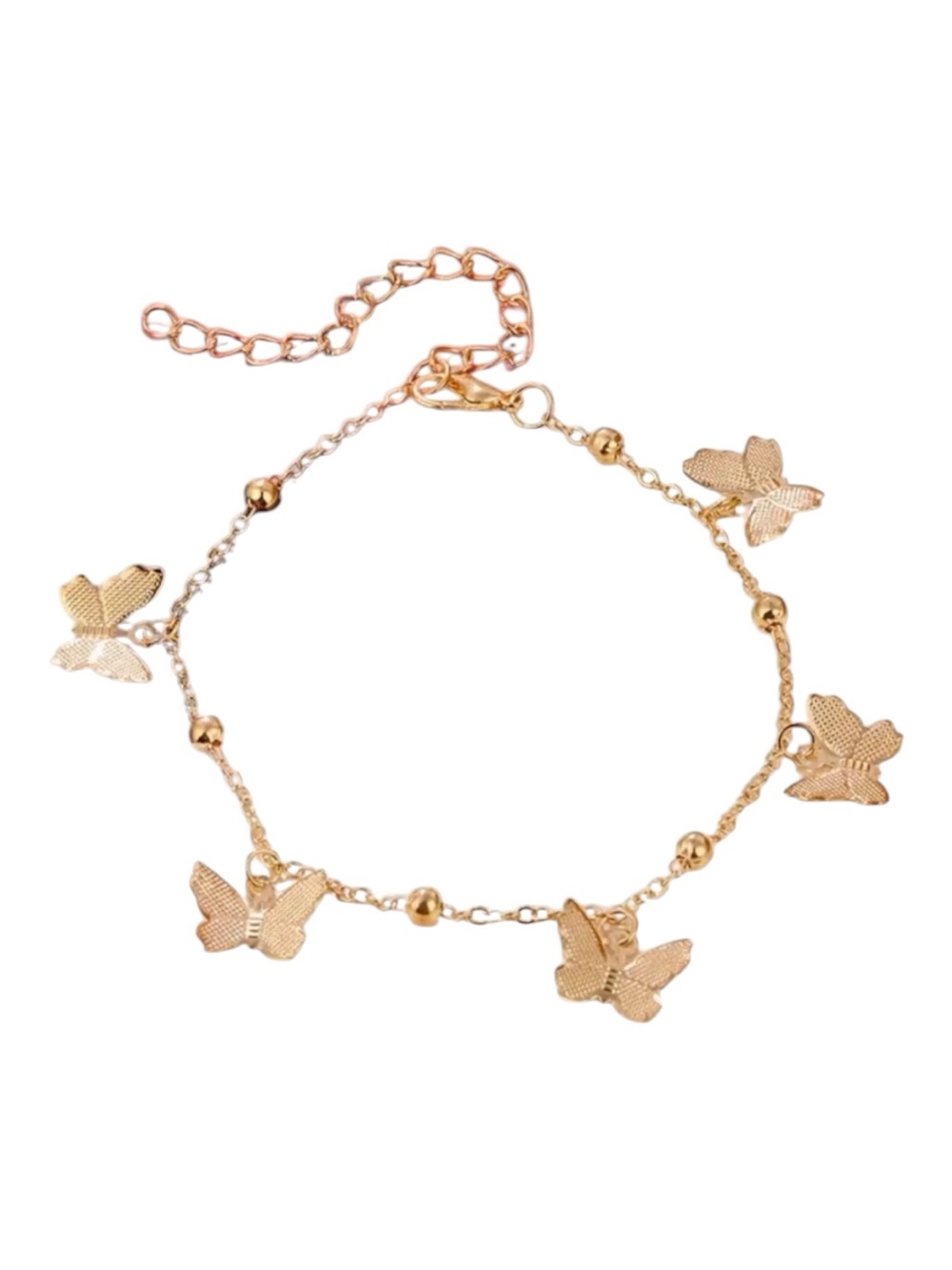Delicate Gold Butterfly Bracelet